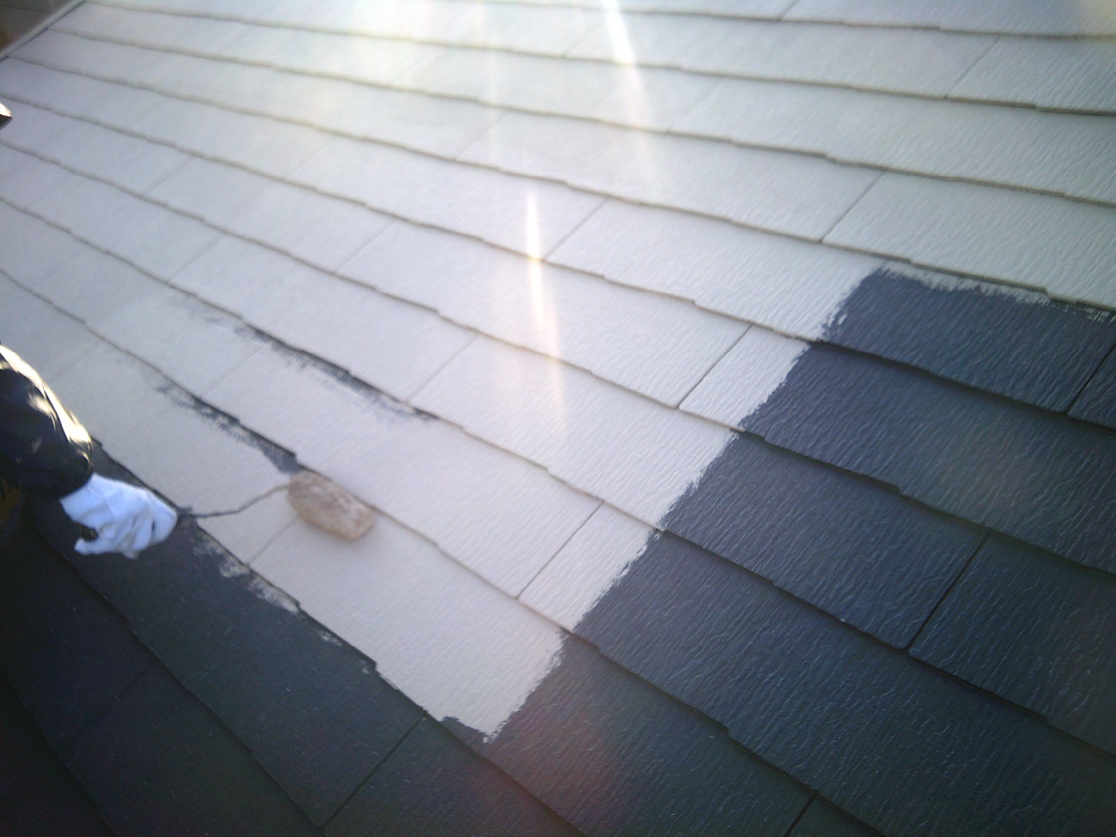 超低汚染無機フッ素塗料！屋根は遮断熱GAINAで快適空間！