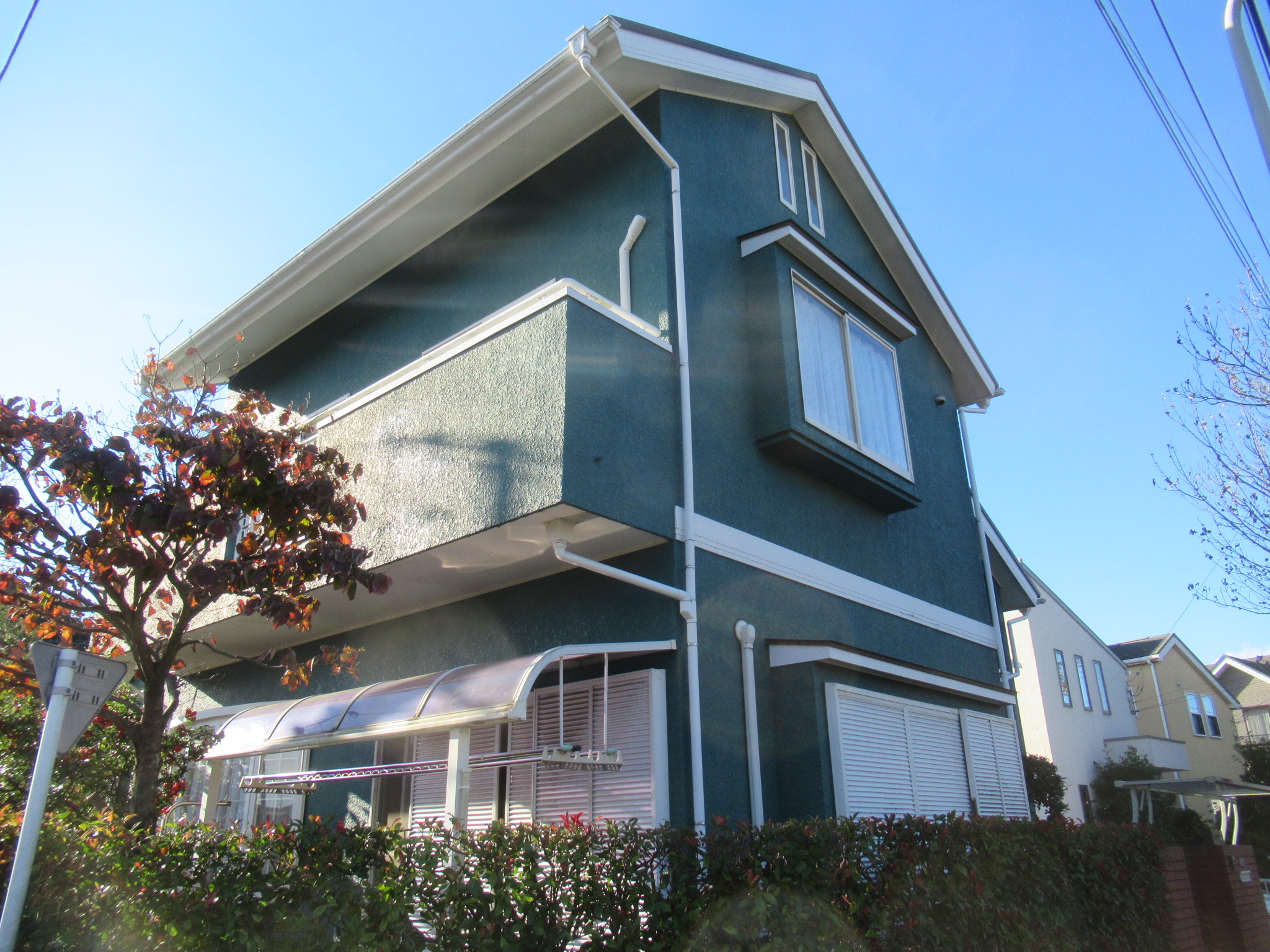 横浜市青葉区　S様邸　外壁塗装・屋根カバー工事
