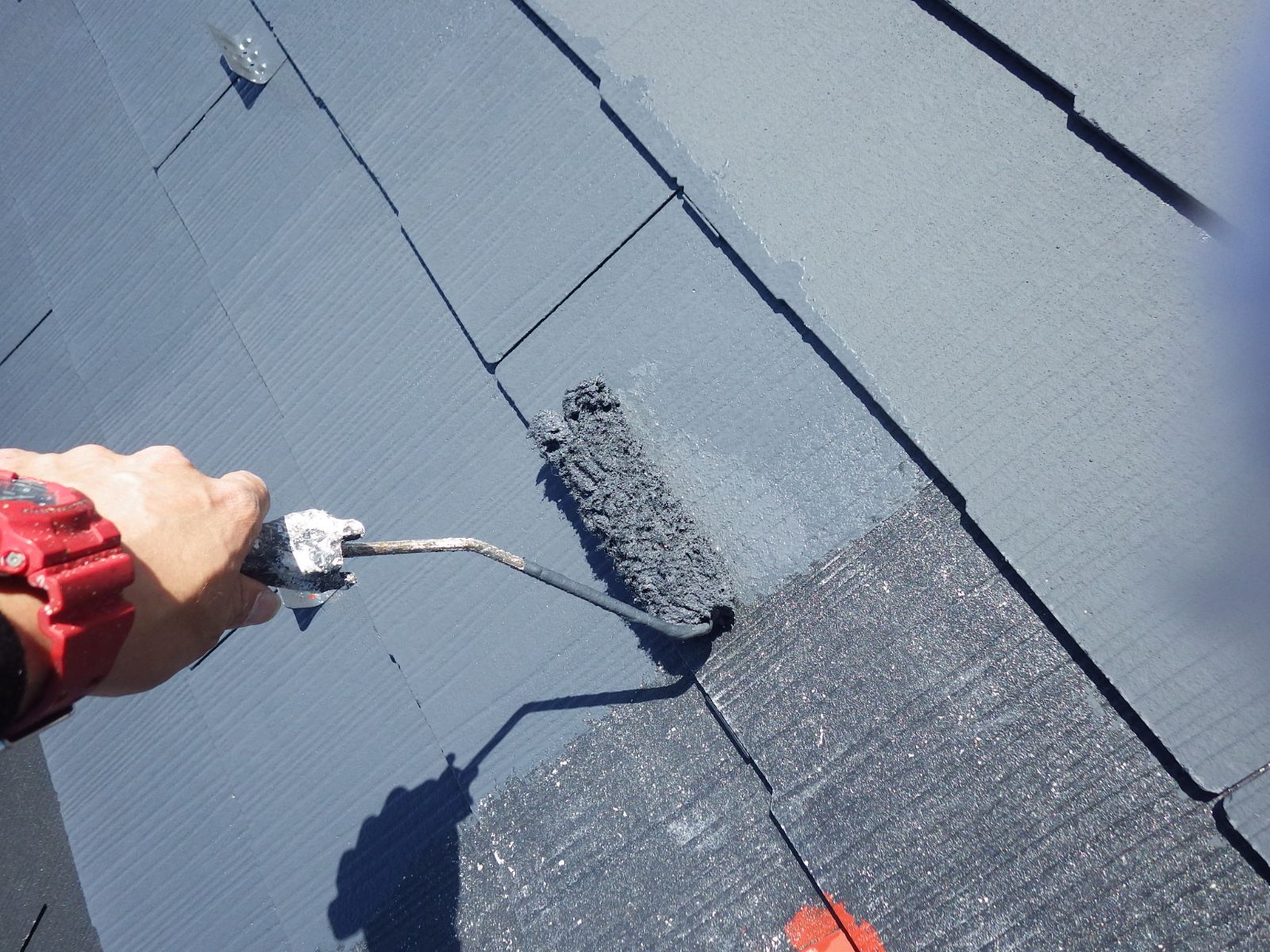 川崎市中原区　N様邸　外壁・屋根塗装工事～グリーン系～