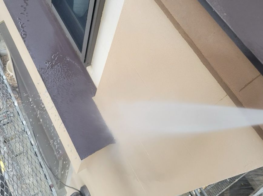 川崎市宮前区　Y様邸　外壁塗装工事～クリーム系～