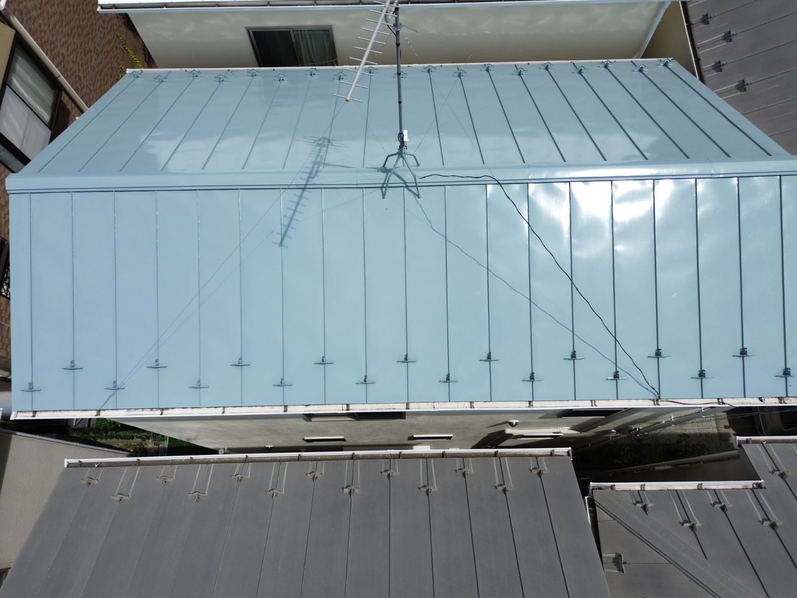 横浜市鶴見区　N様邸　外壁・屋根塗装工事～ホワイト系～