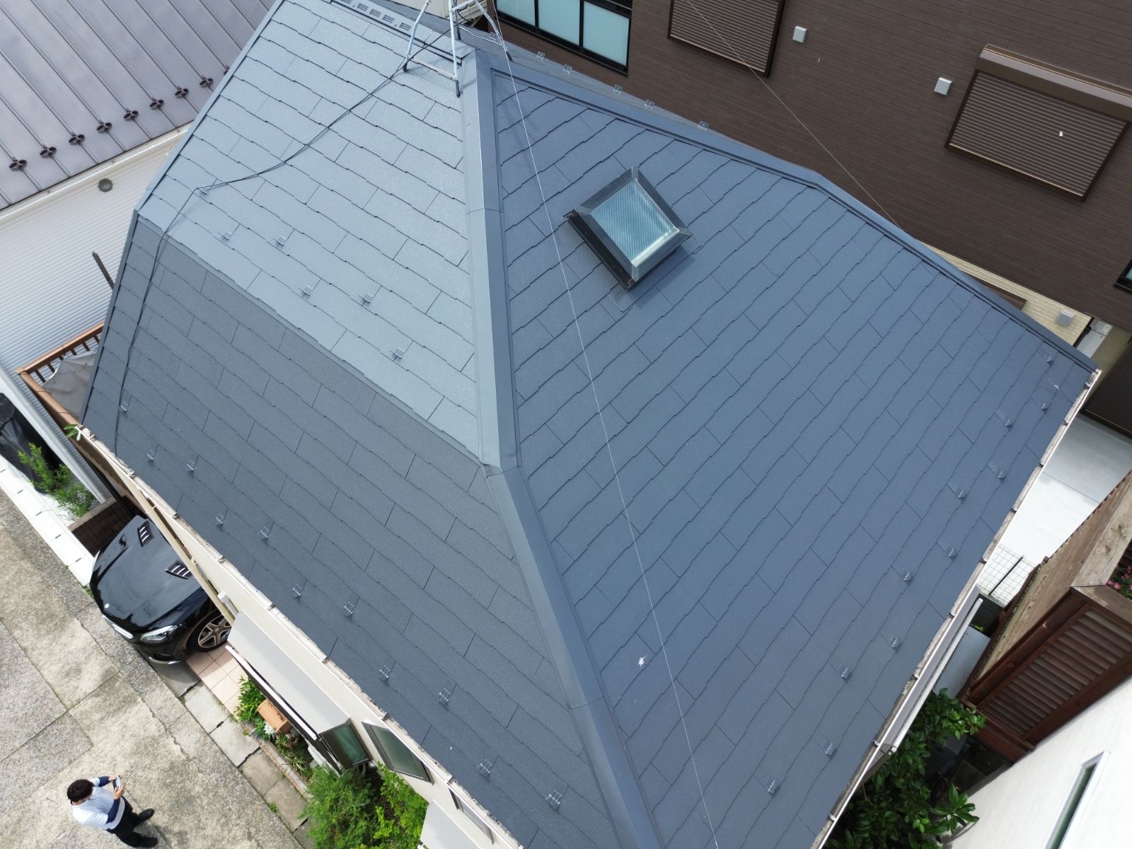 横浜市港北区　K様邸　外壁・屋根塗装工事～ホワイト系～