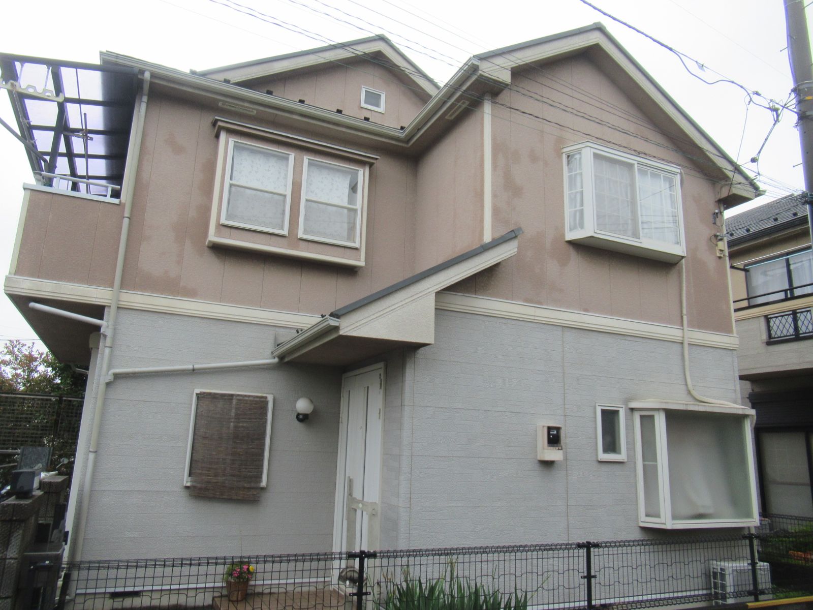 川崎市麻生区　I様邸　外壁・屋根塗装工事～ブラック系～