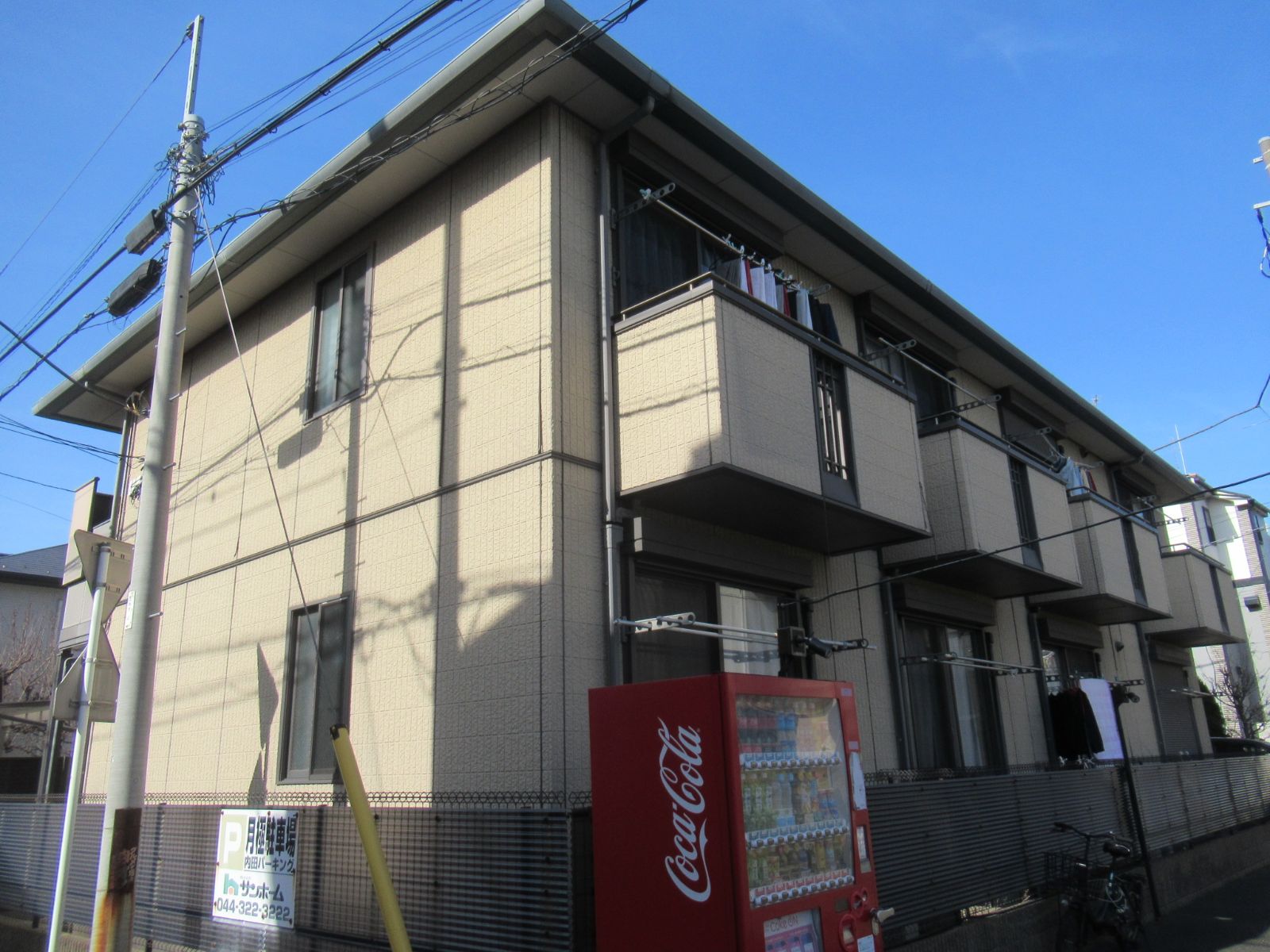 川崎市川崎区　Fアパート様　外壁塗装工事～ベージュ系～