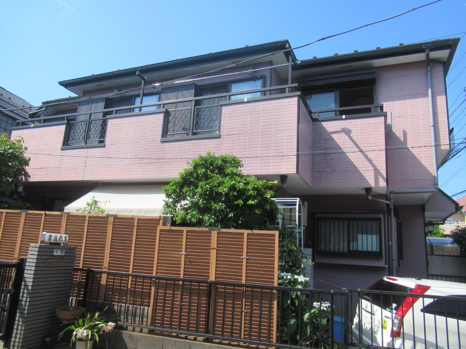 横浜市港北区　T様邸　外壁・屋根塗装工事～あずき色系～