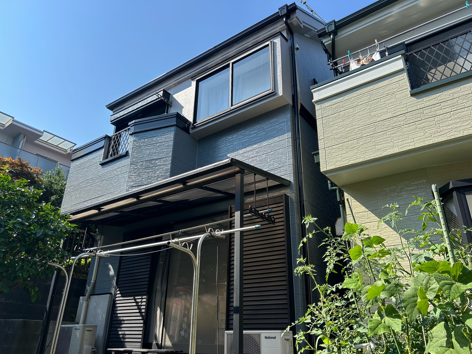 横浜市旭区　Y様邸　外壁屋根塗装工事～ホワイト・グレー系～