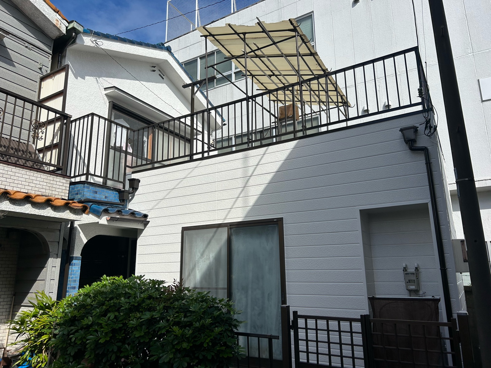 横浜市港北区　M様邸　外壁塗装工事～ホワイト系～