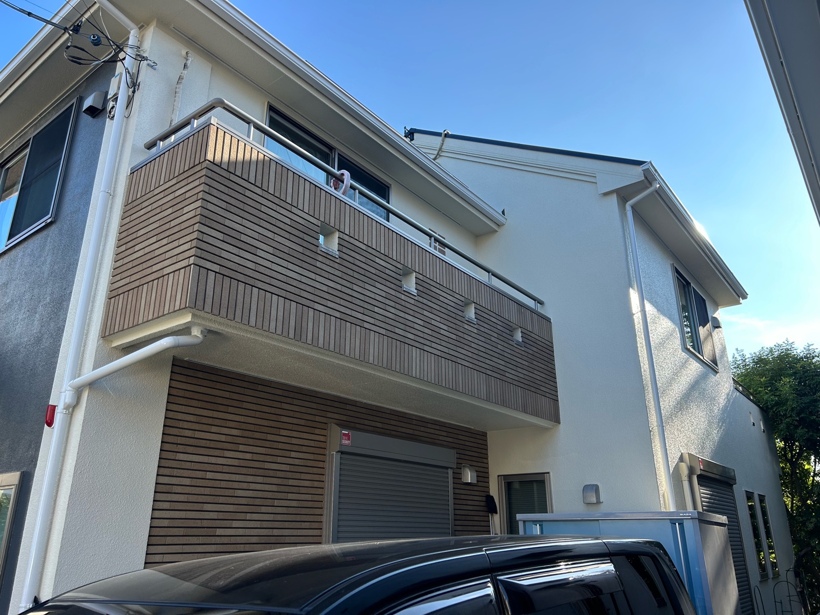 川崎市高津区　I様邸　外壁・屋根塗装工事～ベージュ・グレー系～