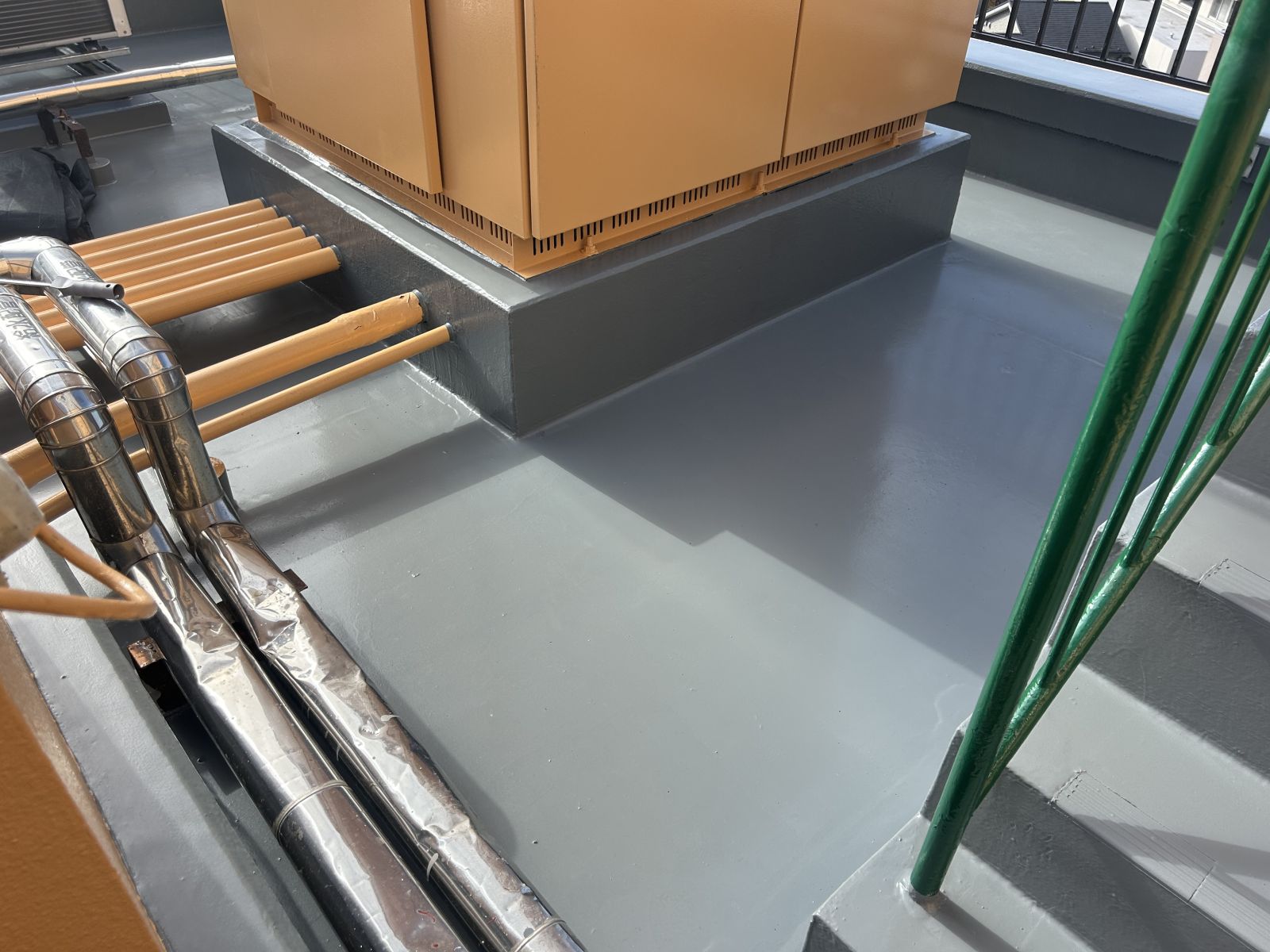 神奈川県大和市　Dビル様　外装修繕工事～オレンジ系～