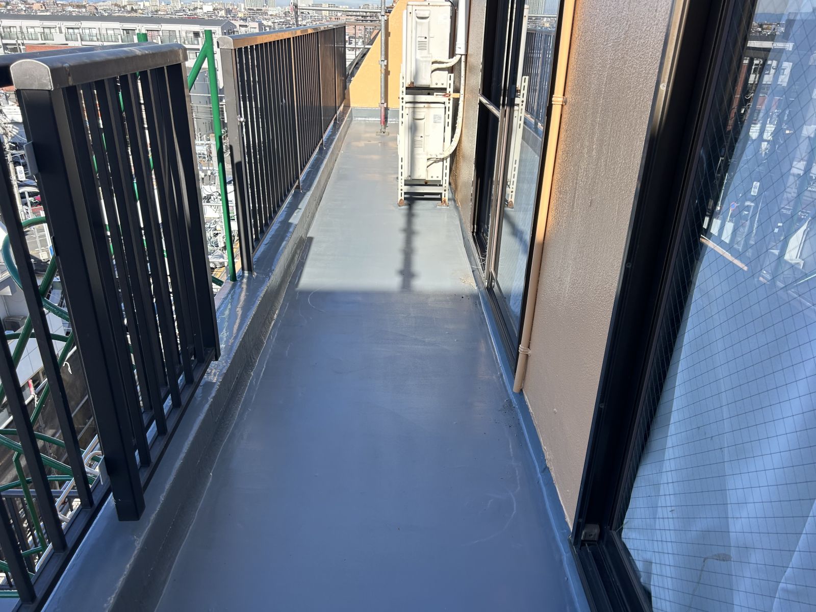 神奈川県大和市　Dビル様　外装修繕工事～オレンジ系～