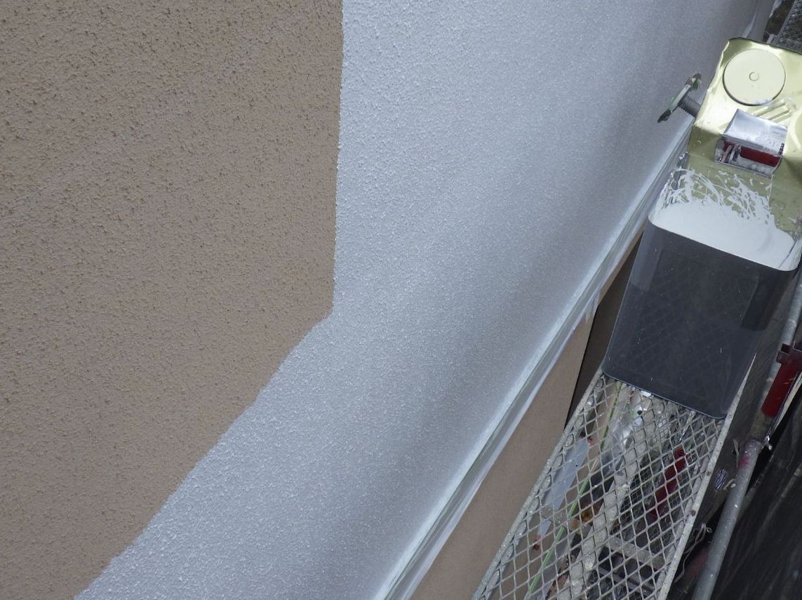 川崎市宮前区　I様邸　外壁塗装工事・屋根カバー工事～グレー系～