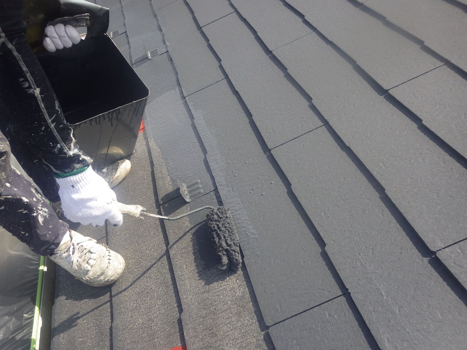 川崎市麻生区　S様邸　外壁・屋根塗装工事～グレージュ・ホワイト系～