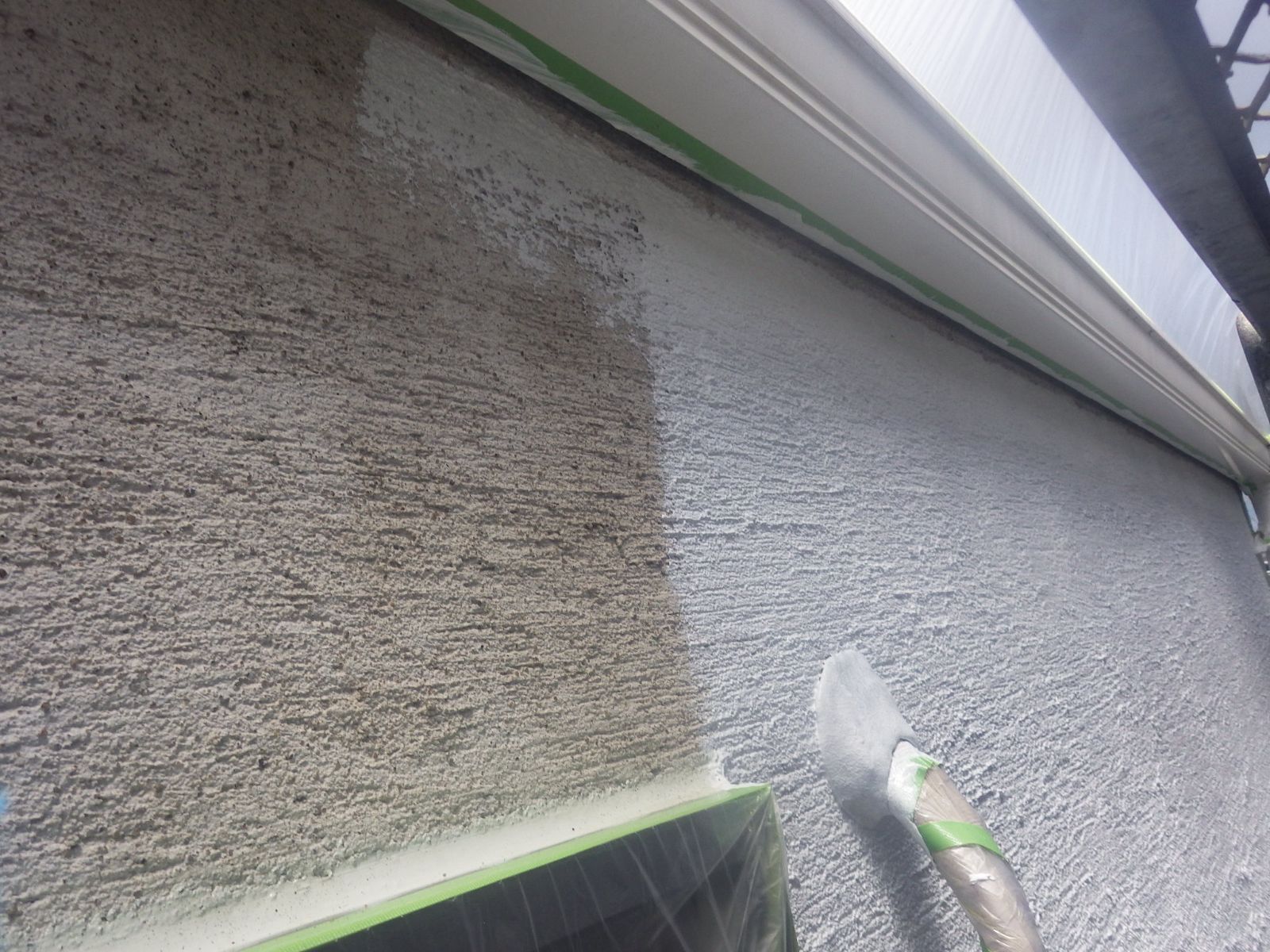 川崎市麻生区　S様邸　外壁・屋根塗装工事～グレージュ・ホワイト系～