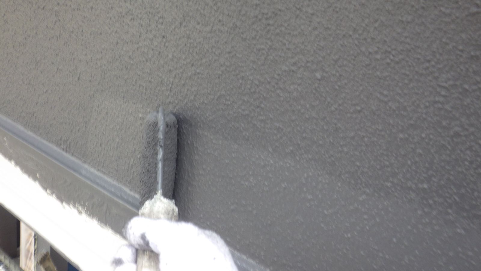 川崎市宮前区　I様邸　外壁塗装工事・屋根カバー工事～グレー系～