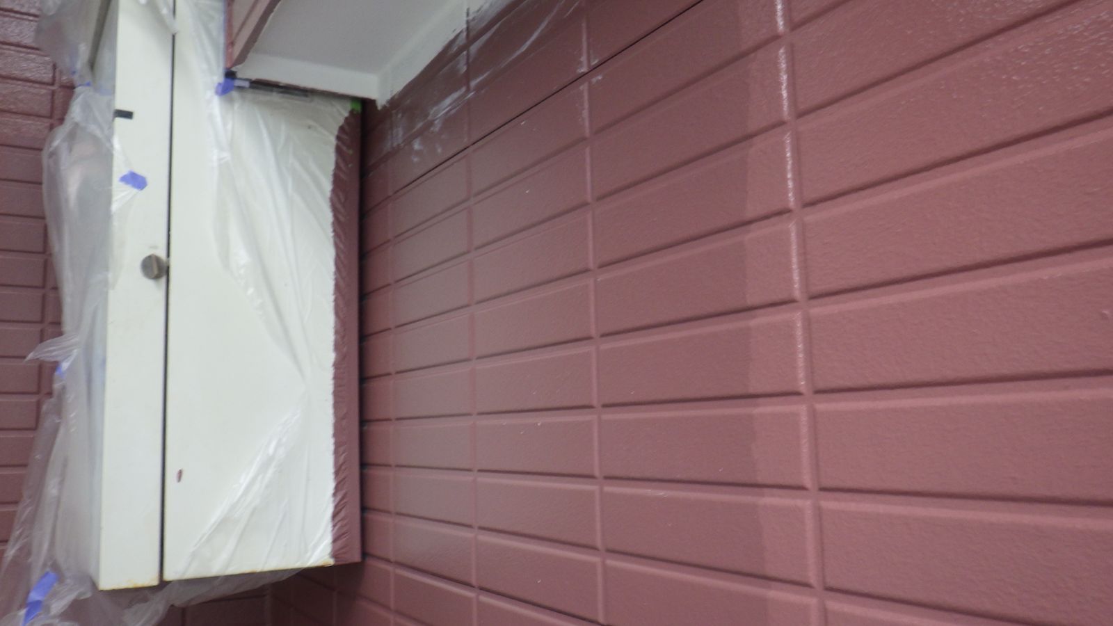 横浜市港北区　T様邸　外壁・屋根塗装工事～あずき色系～