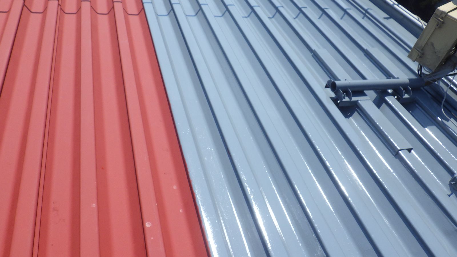 横浜市港北区　Sアパート様　外壁・屋根塗装工事～アイボリー系～