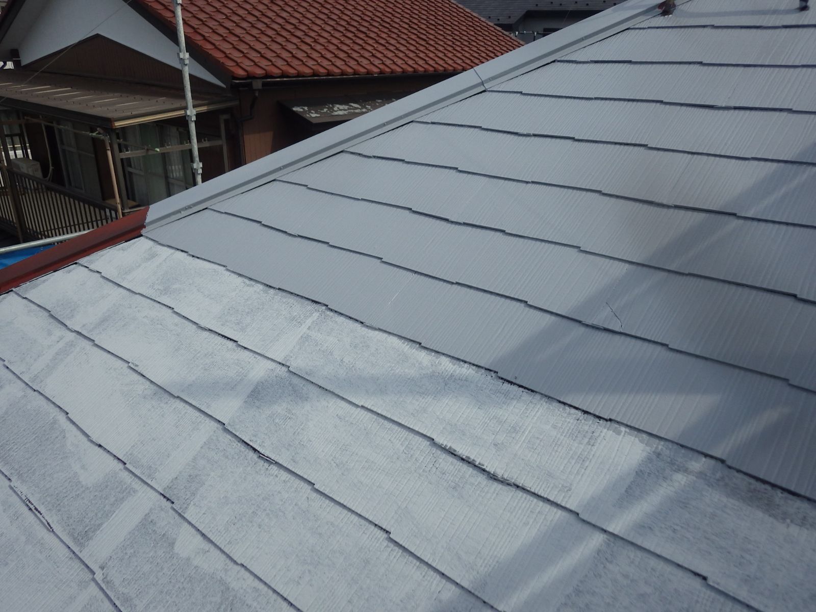 横浜市旭区　Y様邸　外壁屋根塗装工事～ホワイト・グレー系～