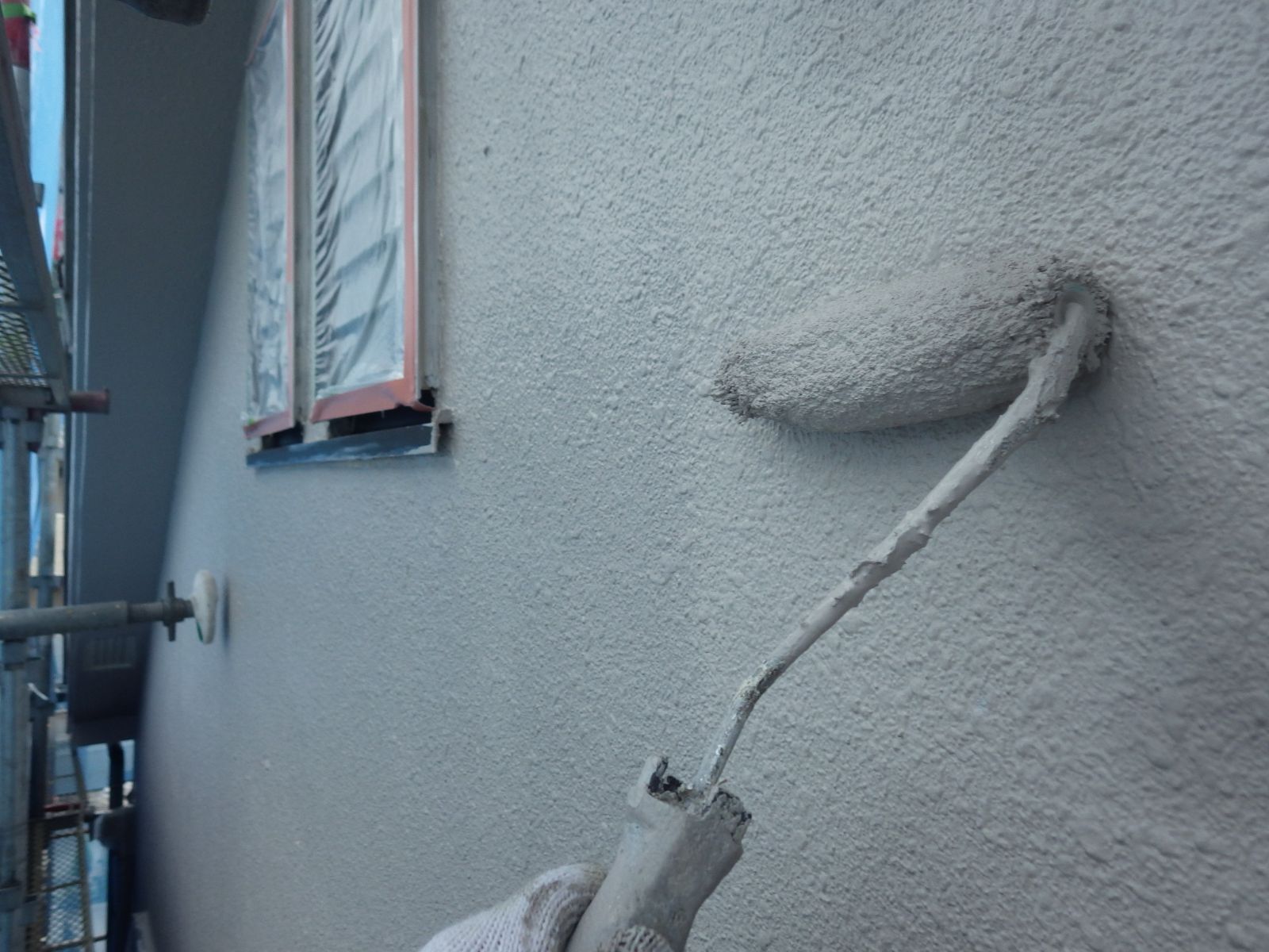 横浜市旭区　Y様邸　外壁屋根塗装工事～ホワイト・グレー系～