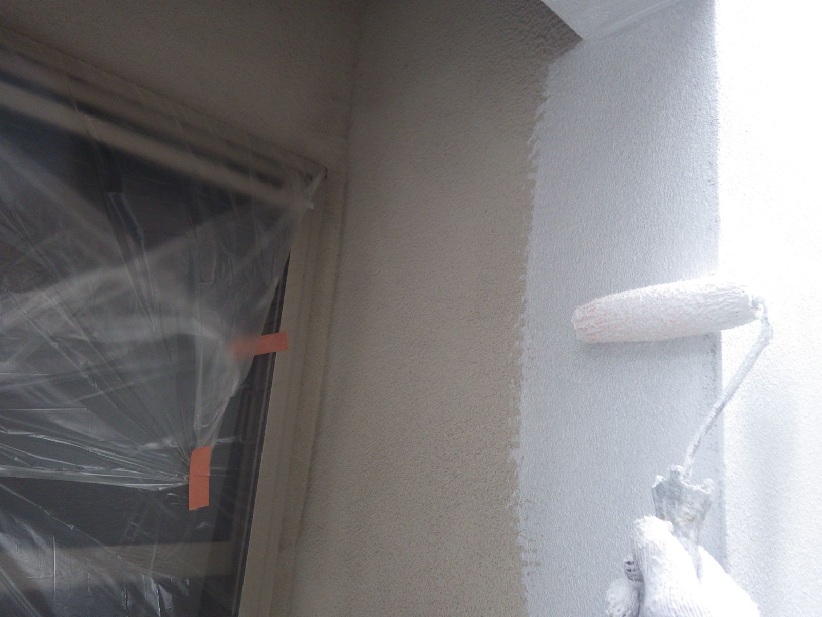 横浜市鶴見区　N様邸　外壁・屋根塗装工事～ホワイト系～