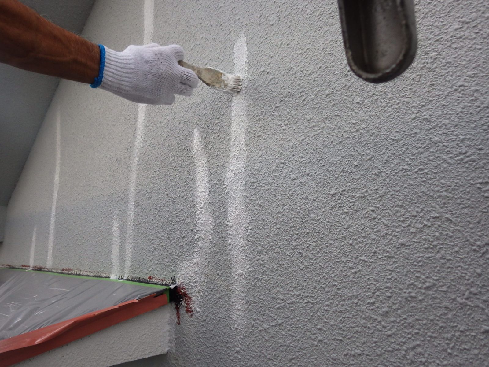 川崎市多摩区　O様邸　外壁塗装工事・屋根カバー工事～ライトブルー系～