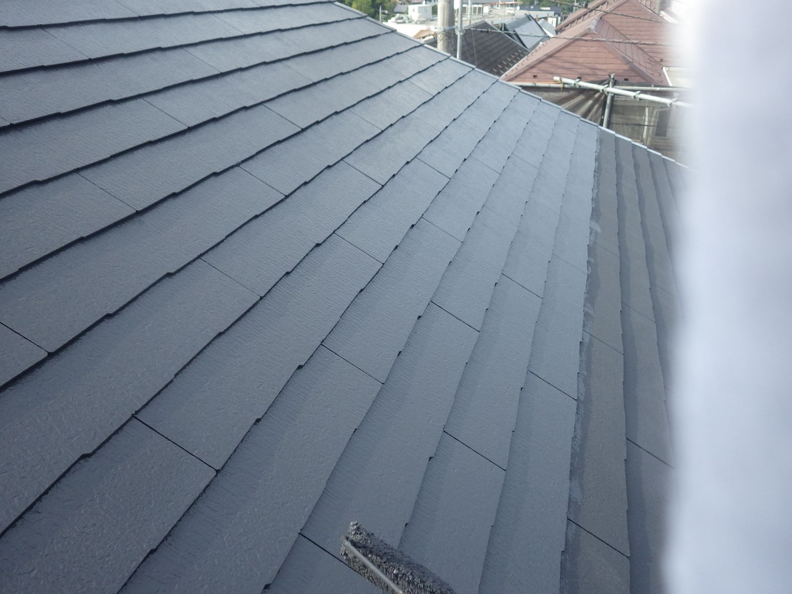 川崎市宮前区　F様邸　外壁・屋根塗装工事～ベージュ系～