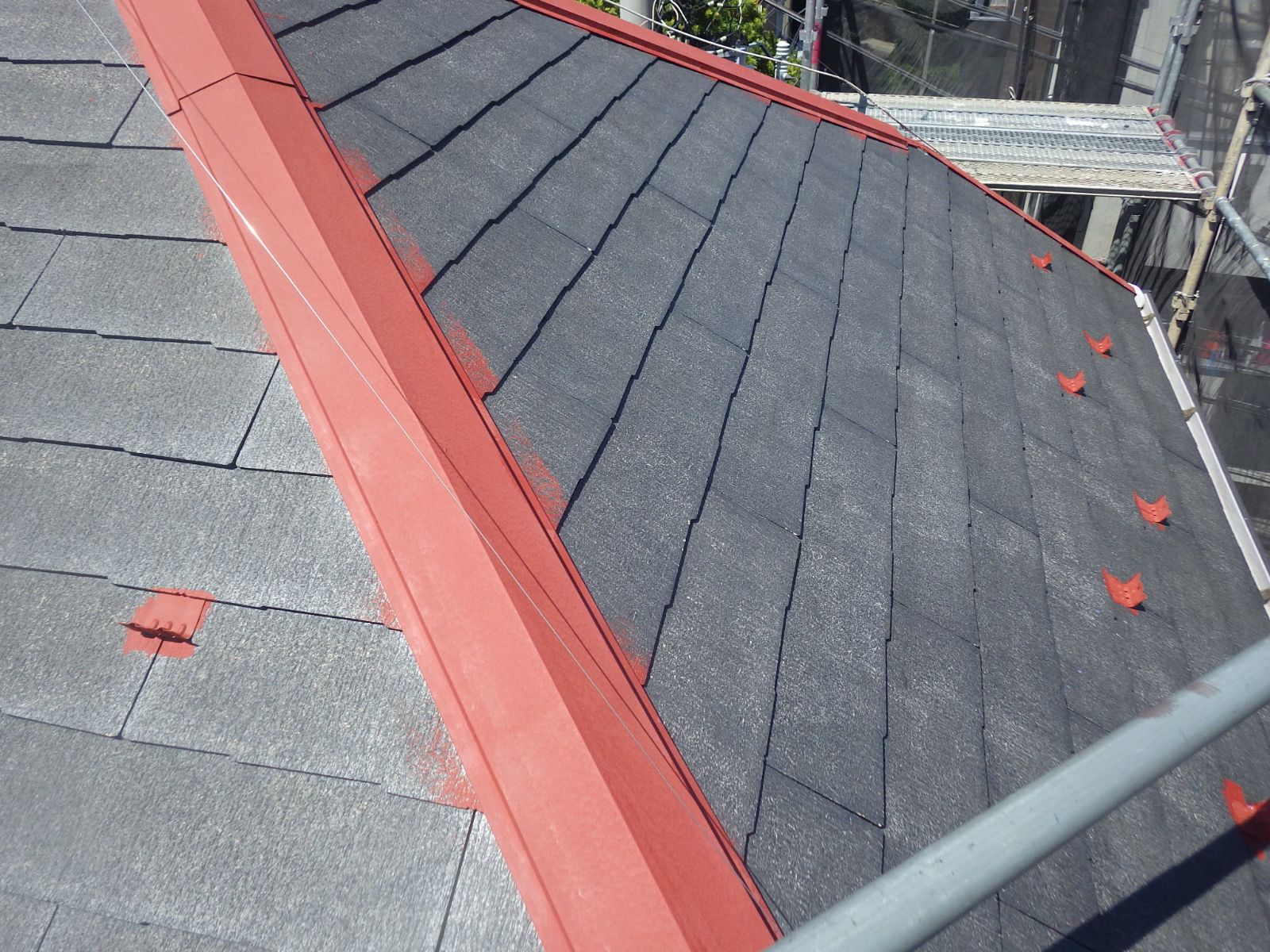 川崎市宮前区　N様邸　外壁・屋根塗装工事～ホワイト・グレー系～