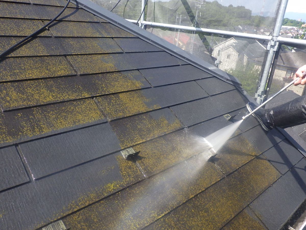 横浜市青葉区　S様邸　外壁・屋根塗装工事～白・グレー系～