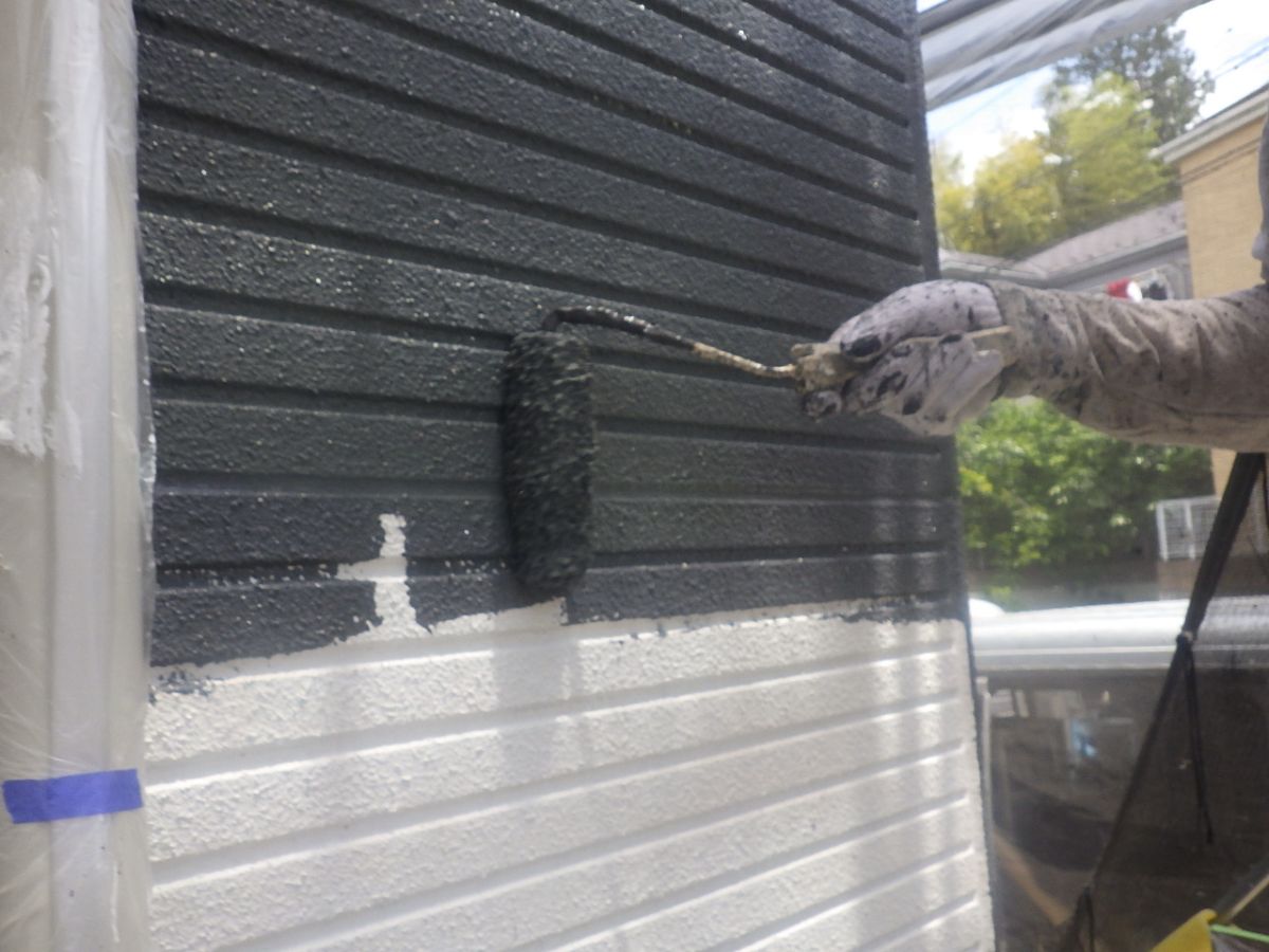 横浜市青葉区　S様邸　外壁・屋根塗装工事～白・グレー系～