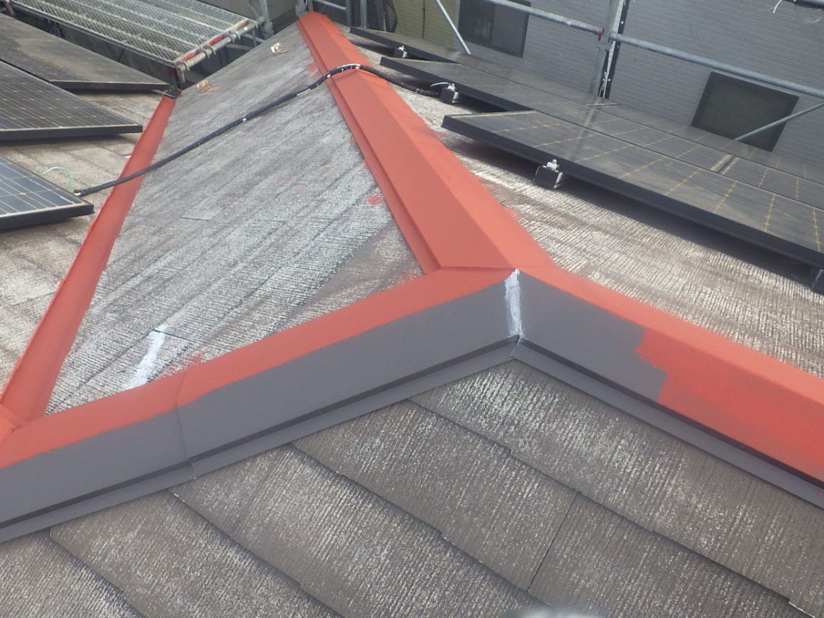 川崎市高津区　S様邸　外壁・屋根塗装工事～ホワイト・クリーム系～