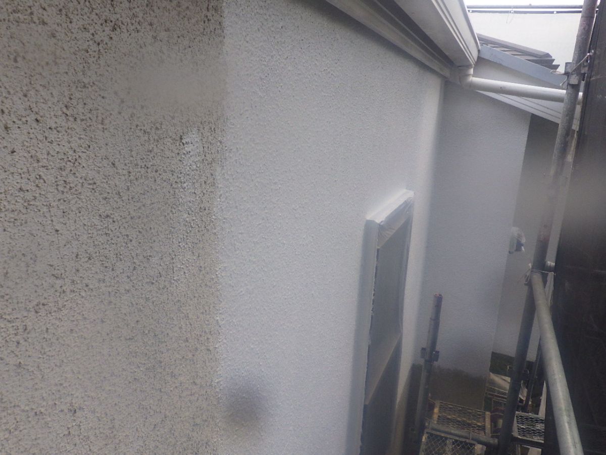 横浜市鶴見区　K様邸　外壁・屋根塗装工事～ホワイト系～