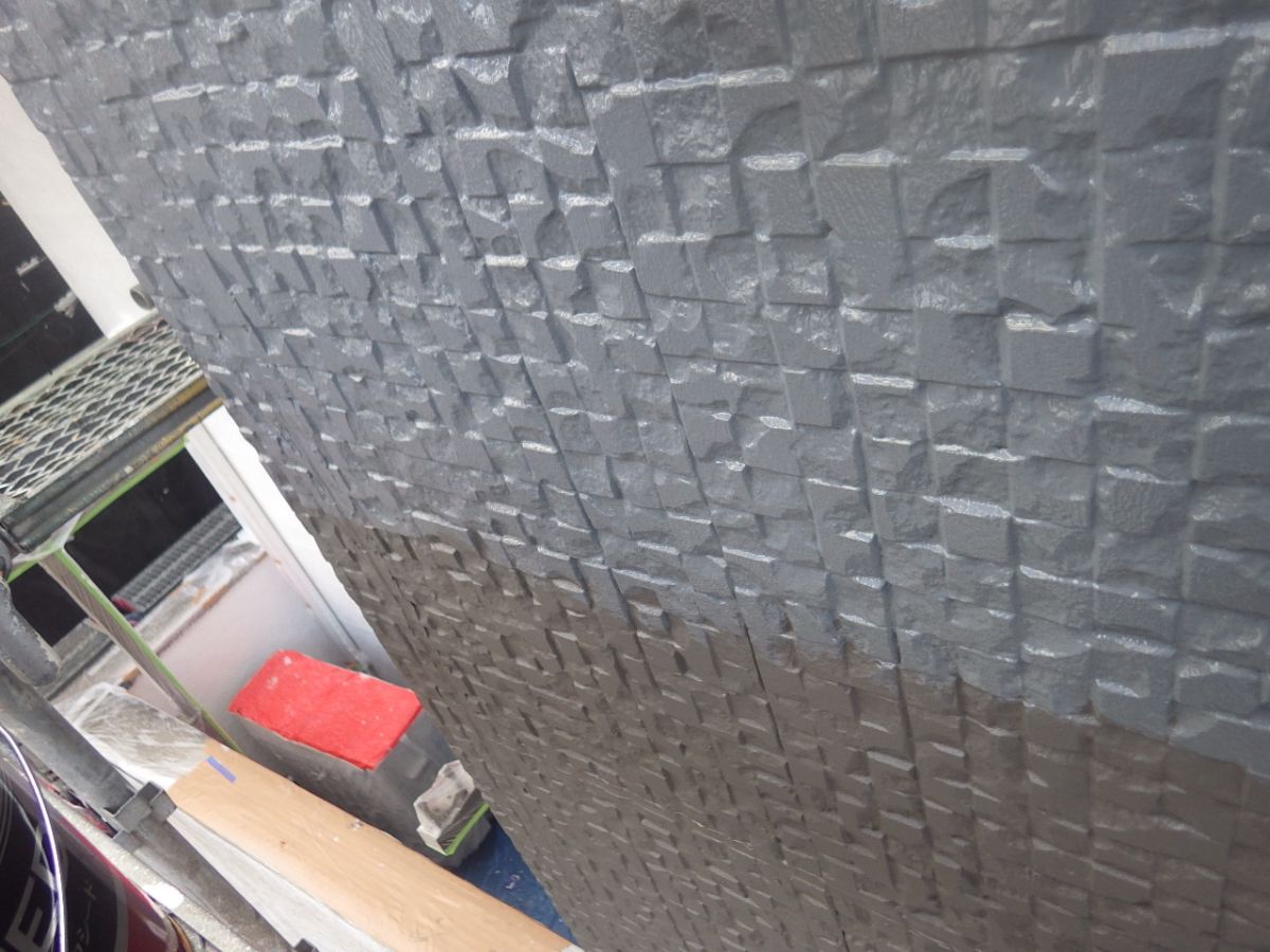 川崎市中原区　K様邸　外壁塗装・屋根葺き替え工事～ホワイト・グレー系～