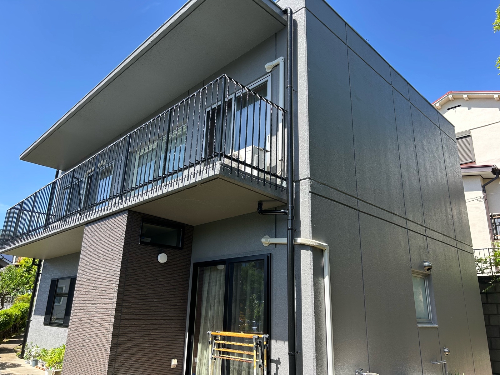 横浜市中区　I様邸　外装修繕工事～グレー系～