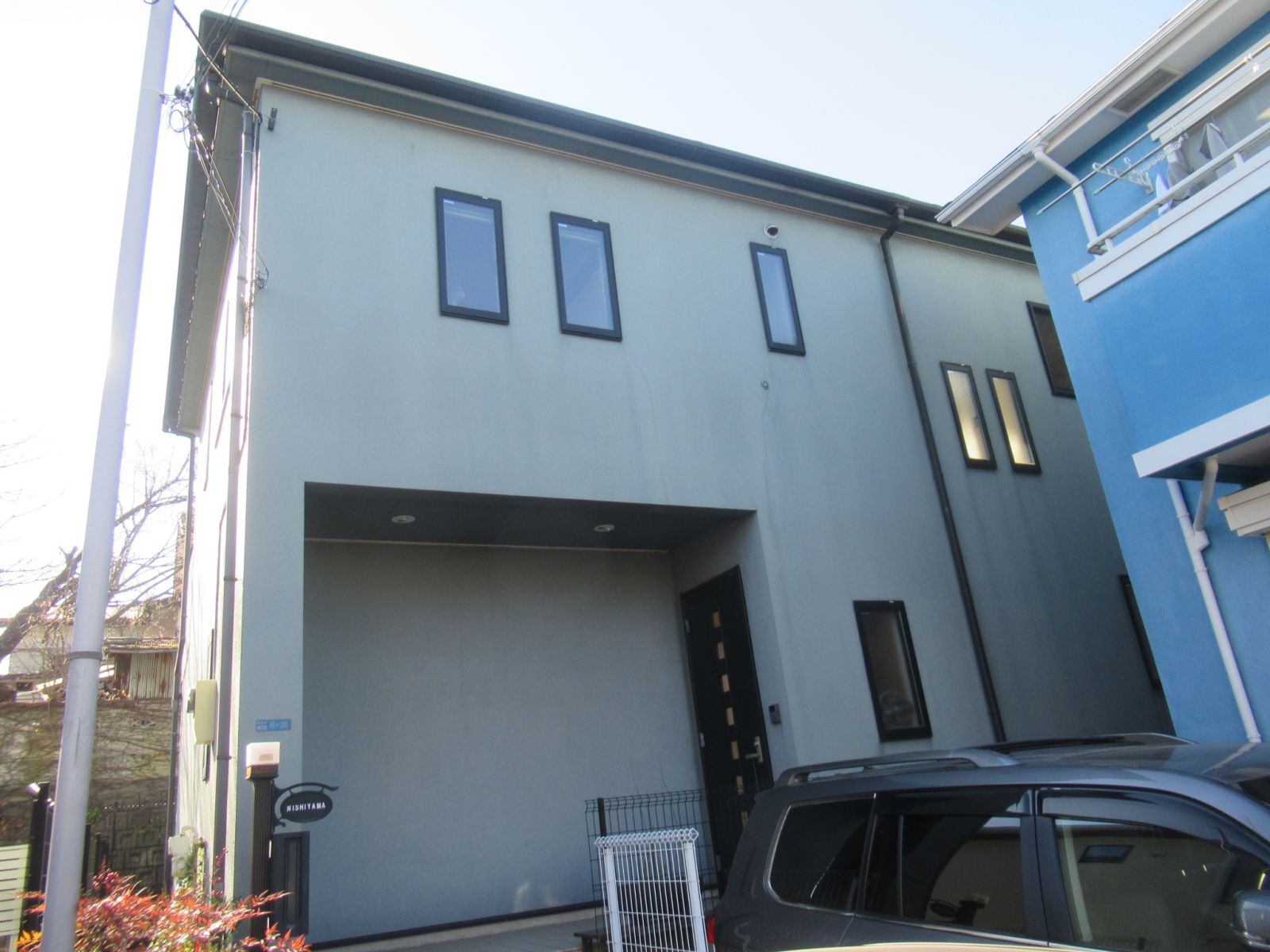 川崎市宮前区　N様邸　外壁塗装工事～茶系～