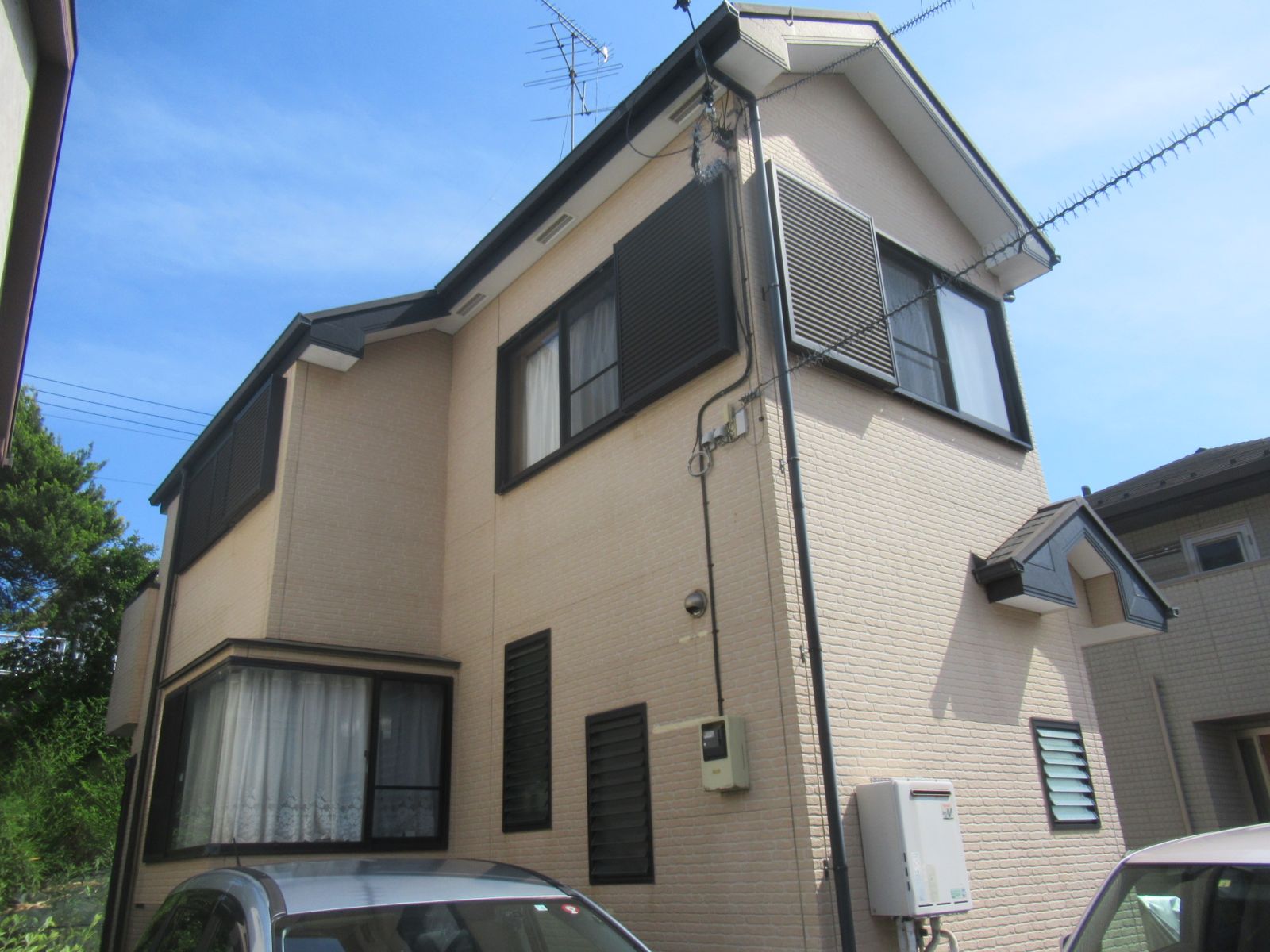 横浜市旭区　O様邸　外壁・屋根塗装工事～グレー系～