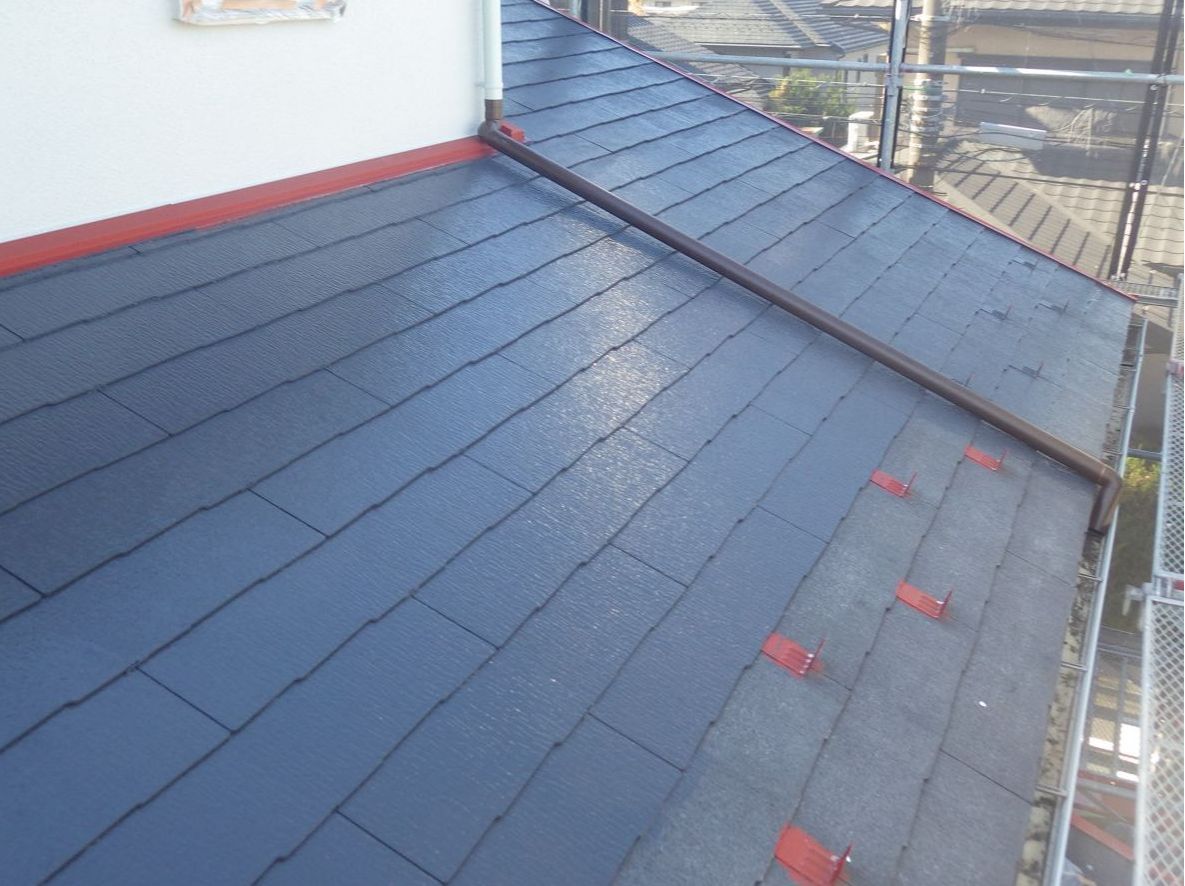 横浜市磯子区　Y様邸　外壁・屋根塗装工事～ホワイト・グレー系～