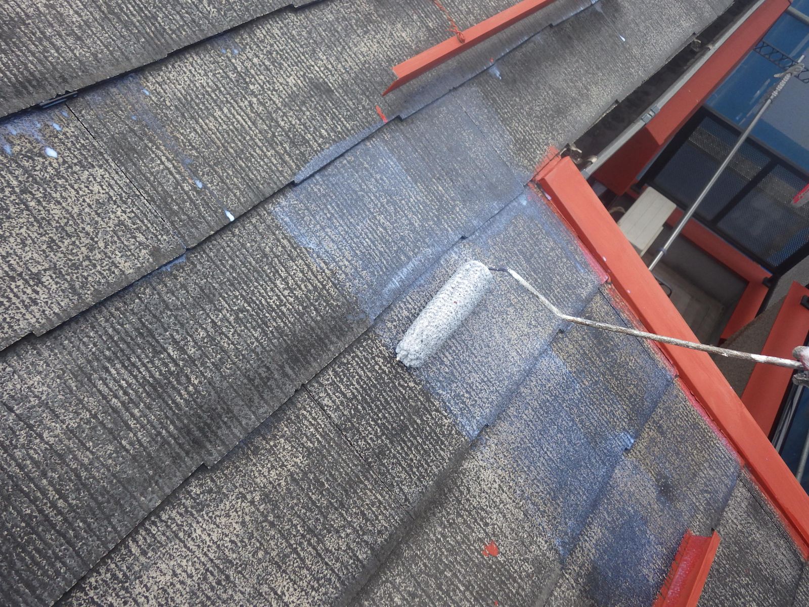 川崎市多摩区　M様邸　外壁・屋根塗装工事～ホワイト系～