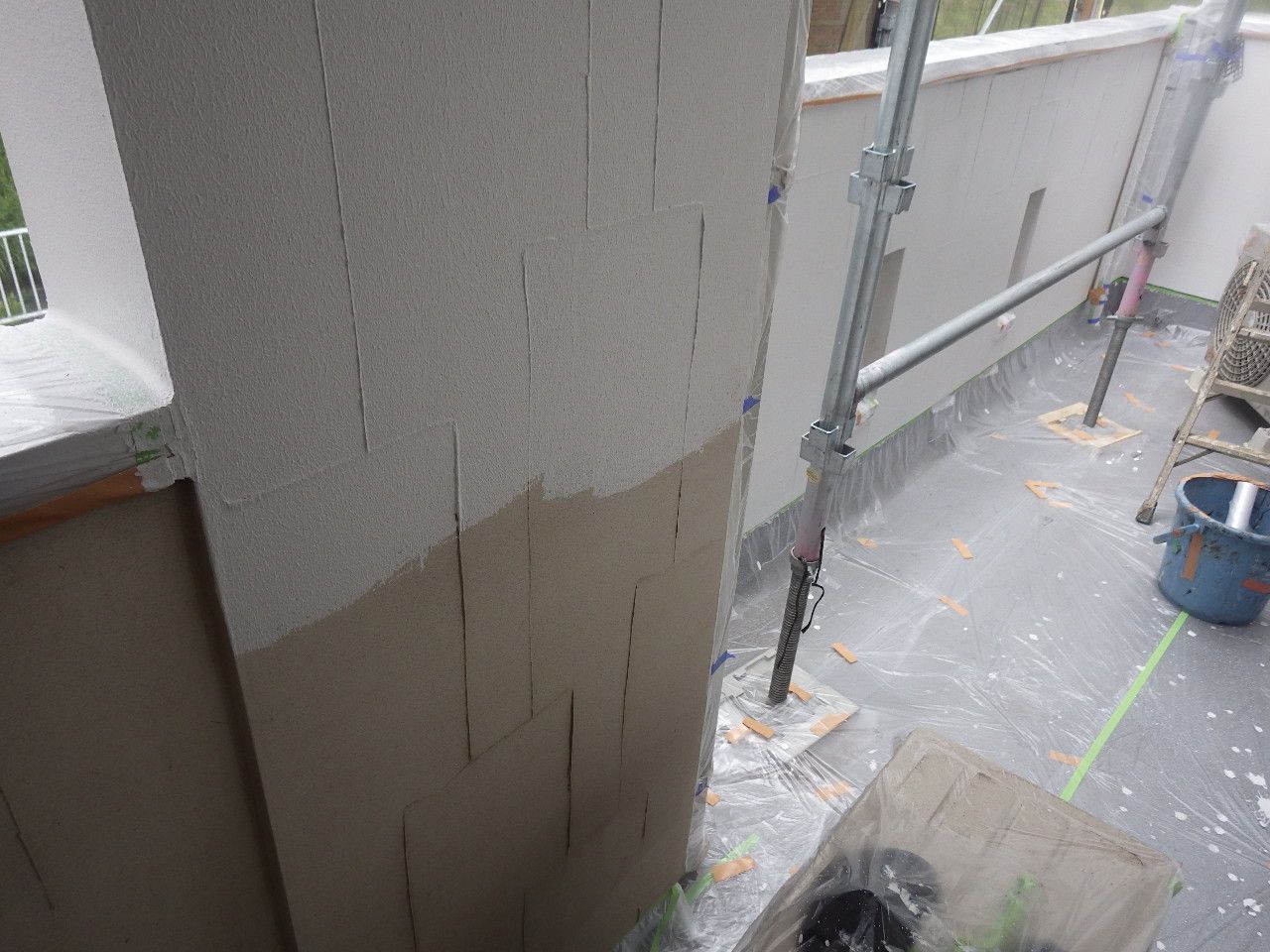 川崎市麻生区　S様邸　外壁・屋根塗装工事～ホワイト系～