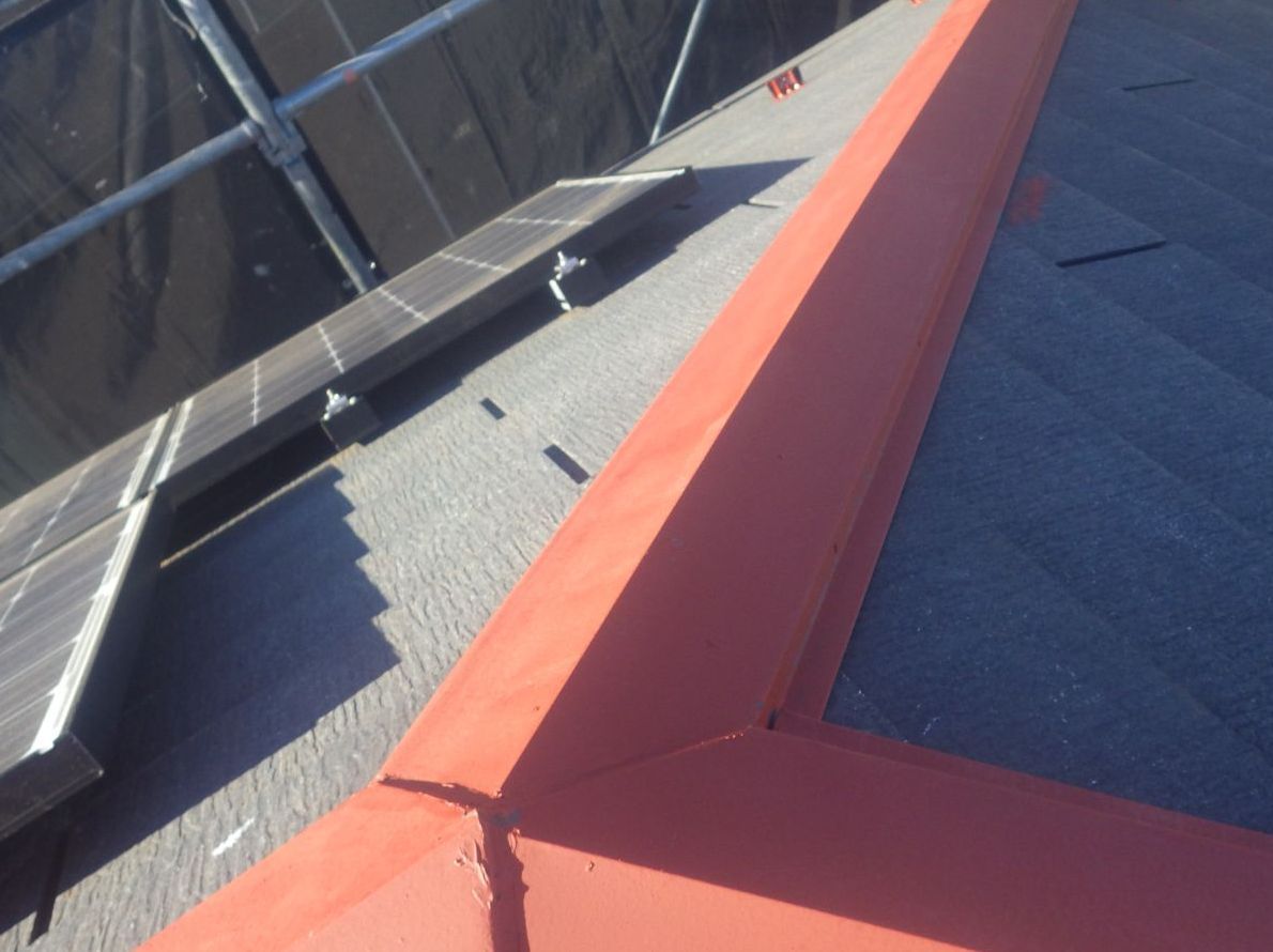 東京都稲城市　N様邸　外壁・屋根塗装工事～ホワイト・ダークブラウン系～