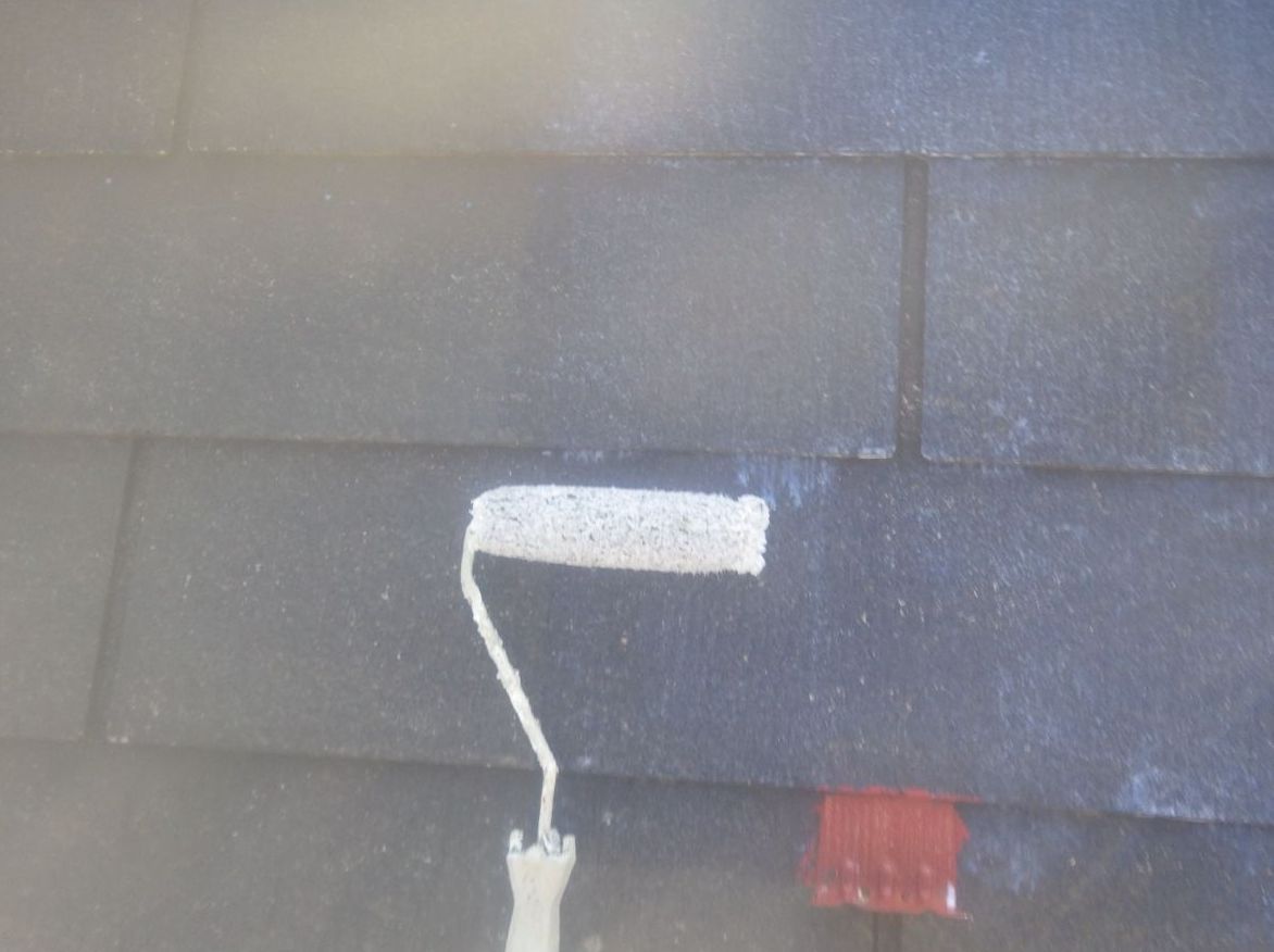 東京都稲城市　N様邸　外壁・屋根塗装工事～ホワイト・ダークブラウン系～