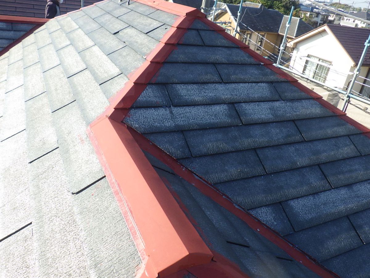 川崎市宮前区　K様邸　外壁・屋根塗装工事～オレンジ系～