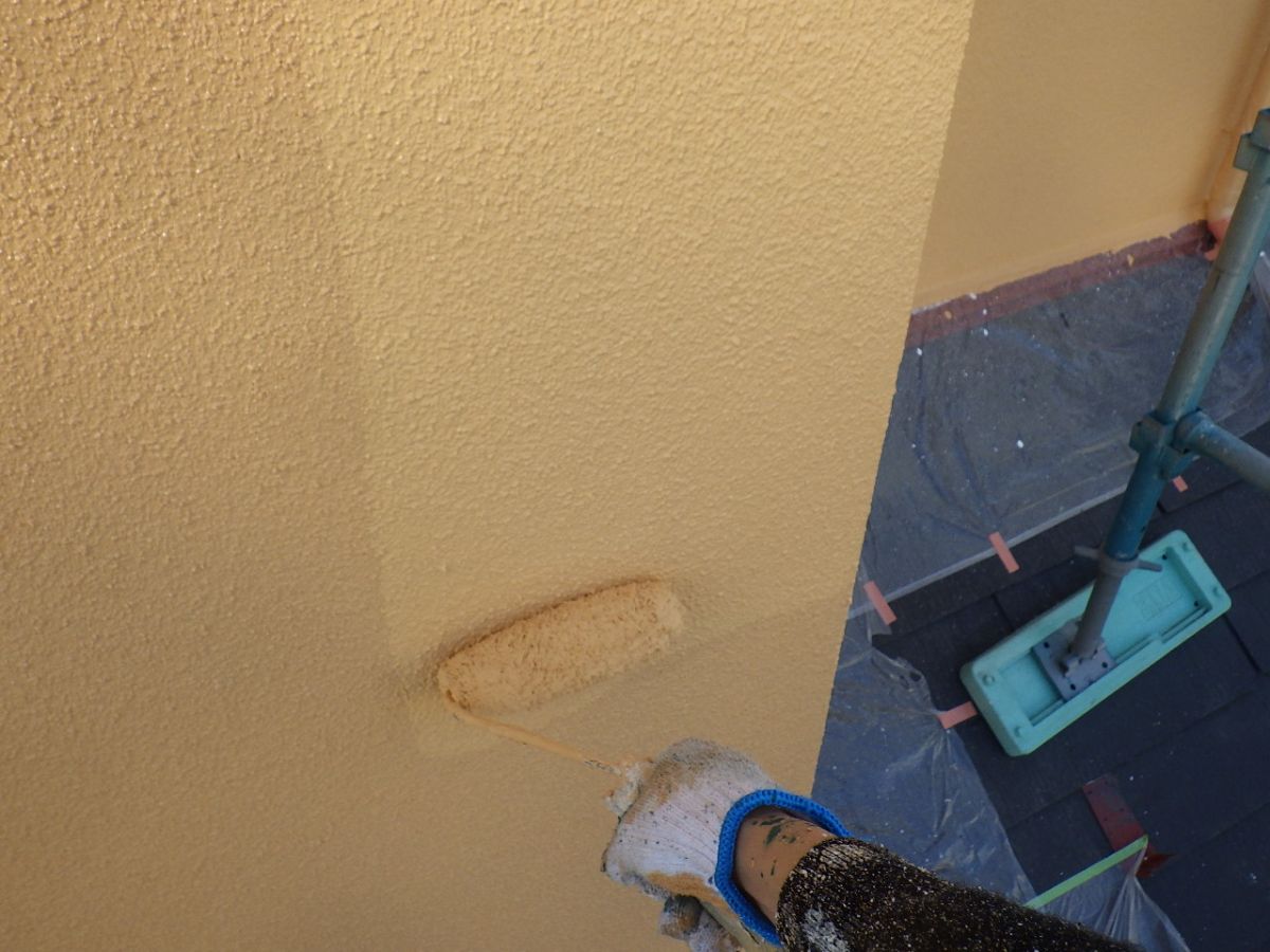 川崎市宮前区　K様邸　外壁・屋根塗装工事～オレンジ系～