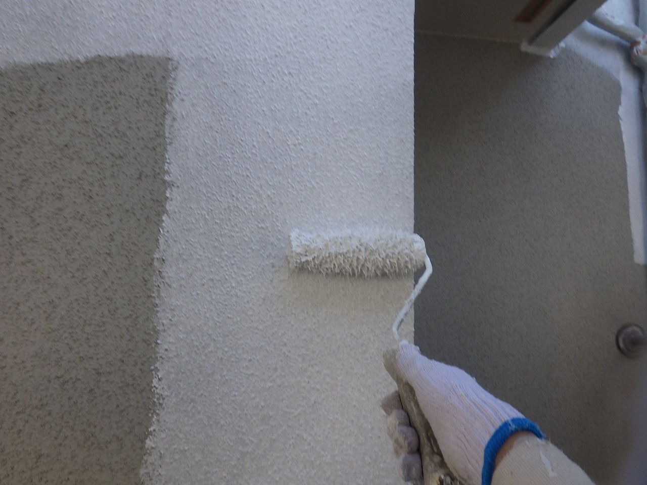 横浜市磯子区　Y様邸　外壁・屋根塗装工事～ホワイト・グレー系～