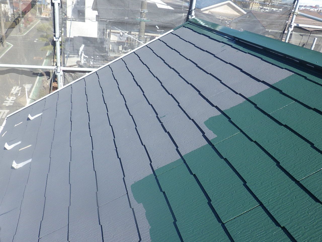 川崎市宮前区　T様邸　外壁・屋根塗装工事～ホワイト系～