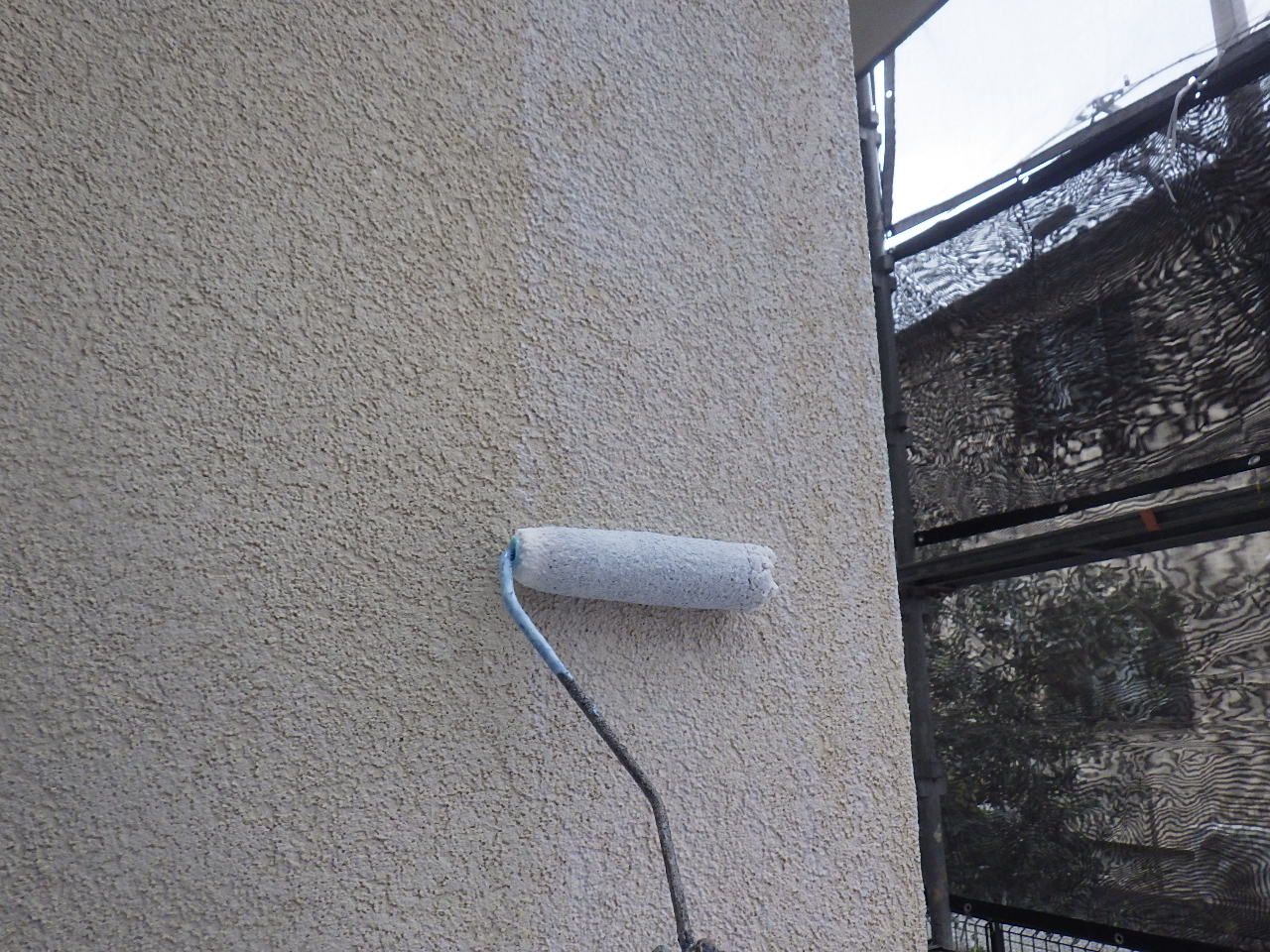 川崎市麻生区　M様邸　外壁・屋根塗装工事～グリーン系～