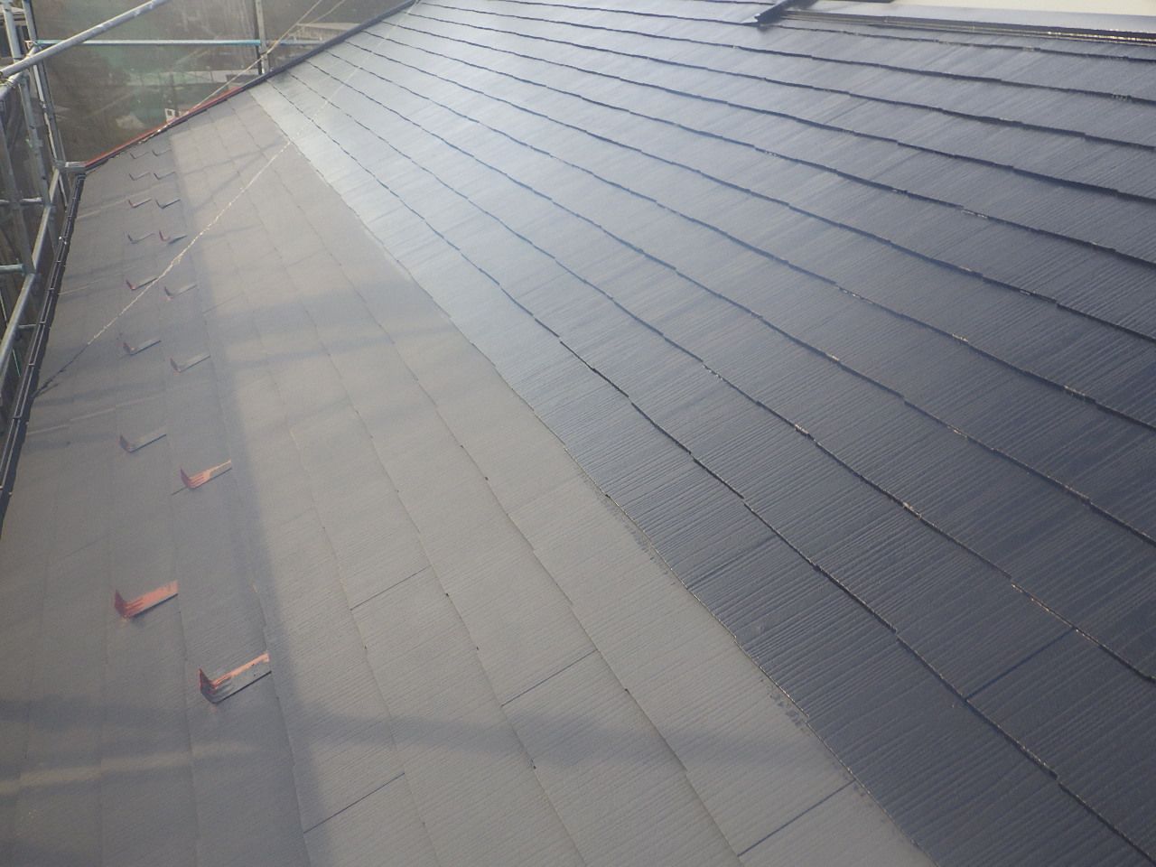 川崎市多摩区　HアパートA・B様　外装修繕工事～ホワイト・グレー系～