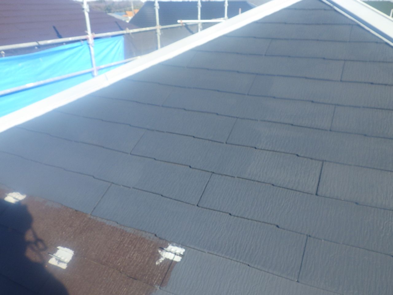 川崎市高津区　N様邸　外壁・屋根塗装工事～ベージュ・茶系～