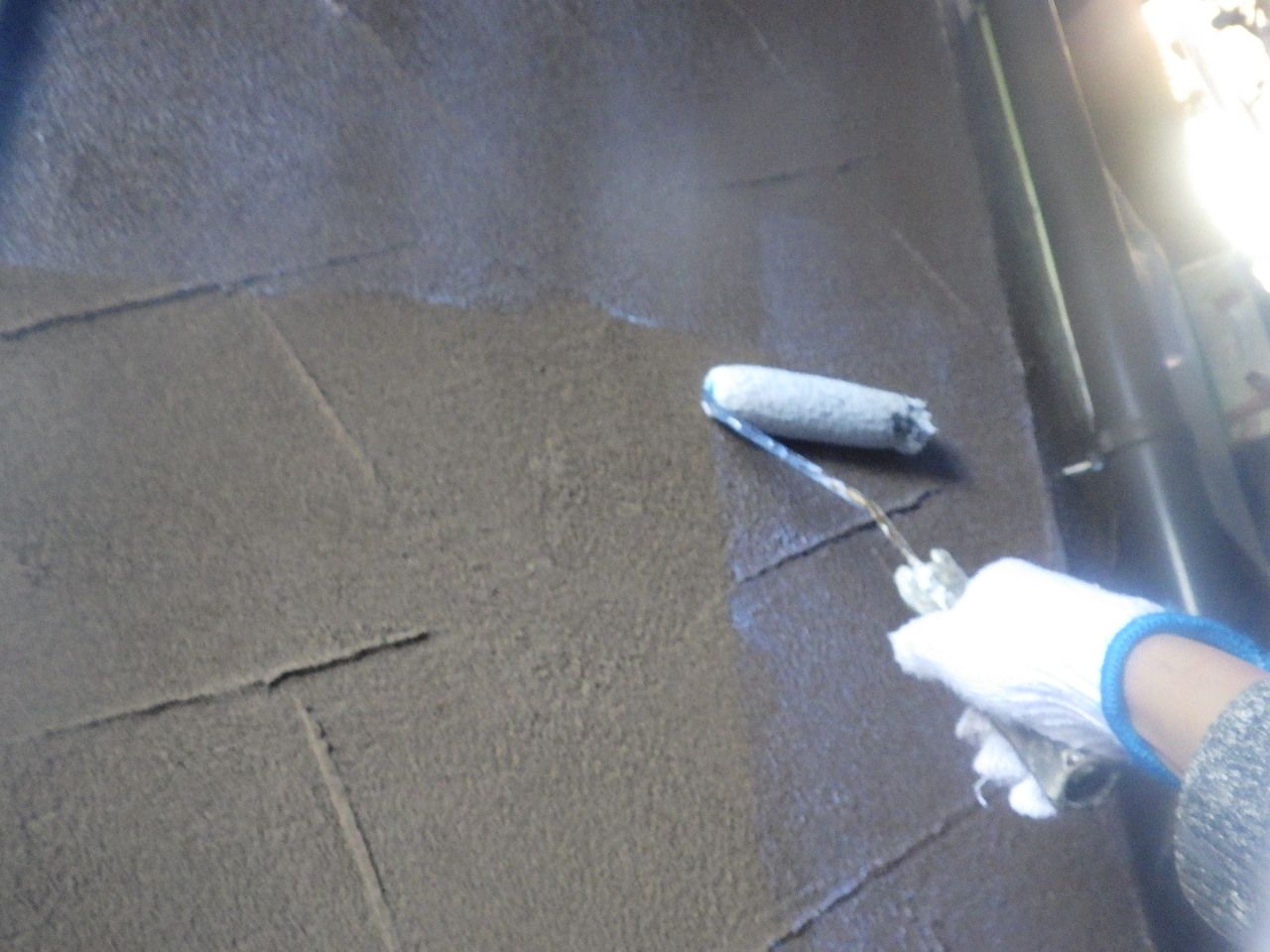 横浜市港北区　S様邸　外壁・屋根塗装～茶系～