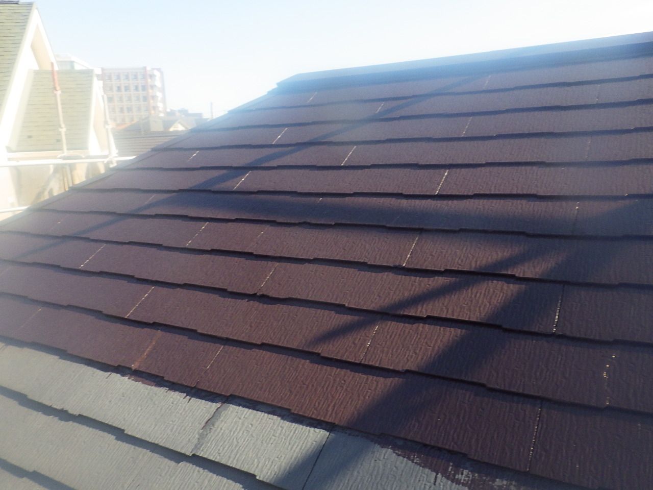 横浜市港北区　S様邸　外壁・屋根塗装～茶系～