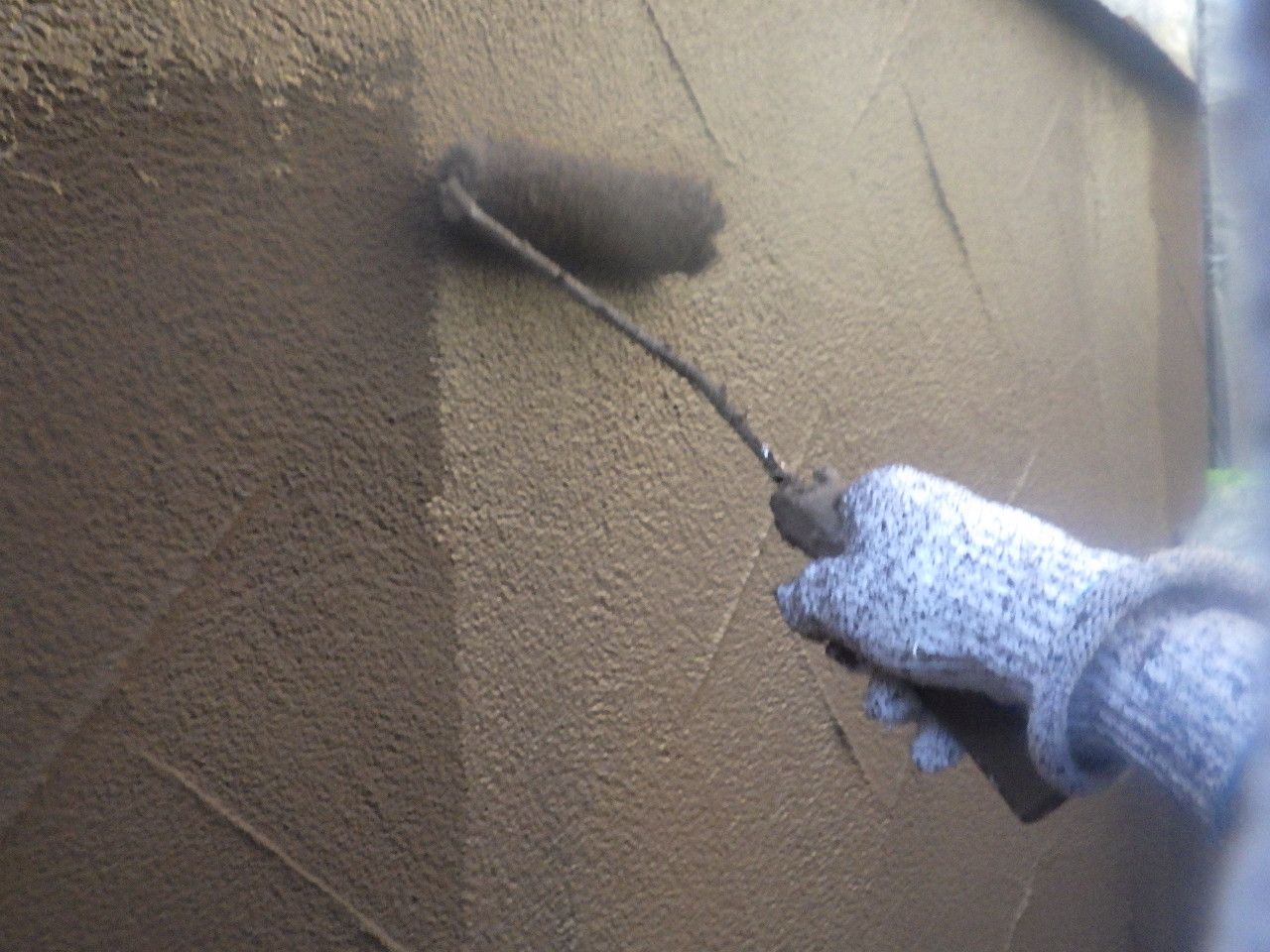 横浜市港北区　S様邸　外壁・屋根塗装～茶系～