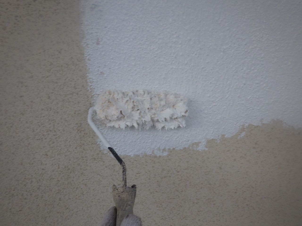 川崎市宮前区　Y様邸　外壁・屋根塗装工事～ホワイト・茶系～